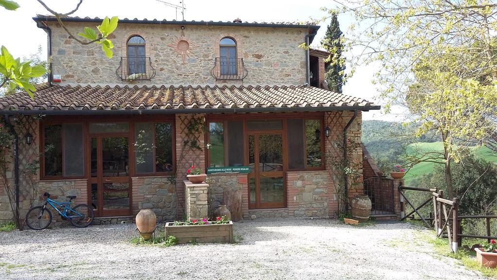 Agriturismo Alle Rose Volterra Eksteriør billede